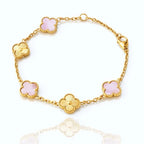 Van Cleef stiliaus apyrankė paauksuota 14k auksu